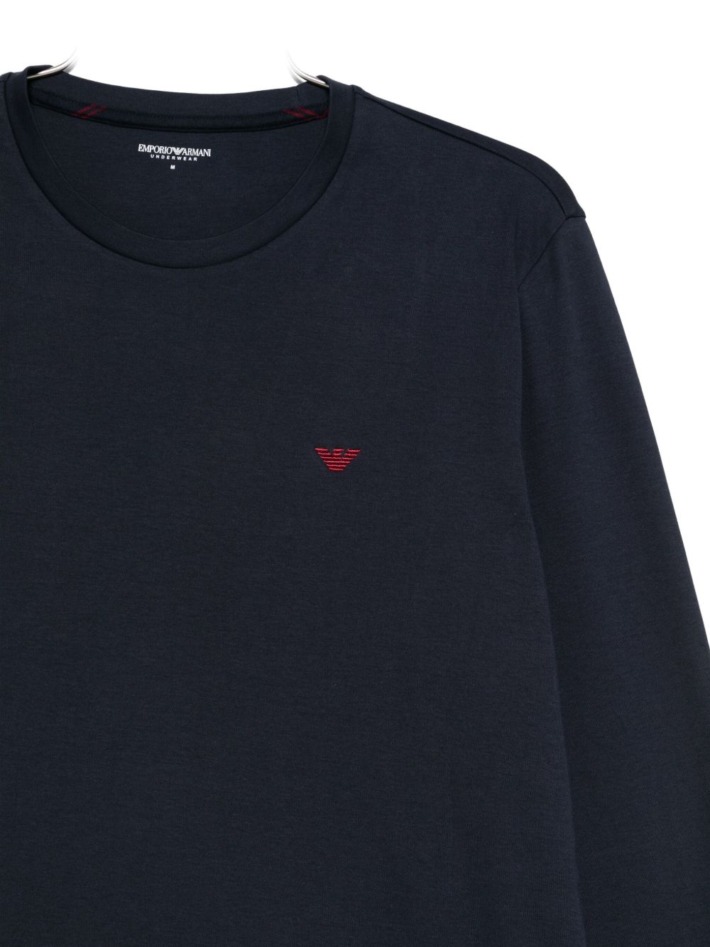 EMPORIO ARMANI Cotton Logo Long Sleeves for Men