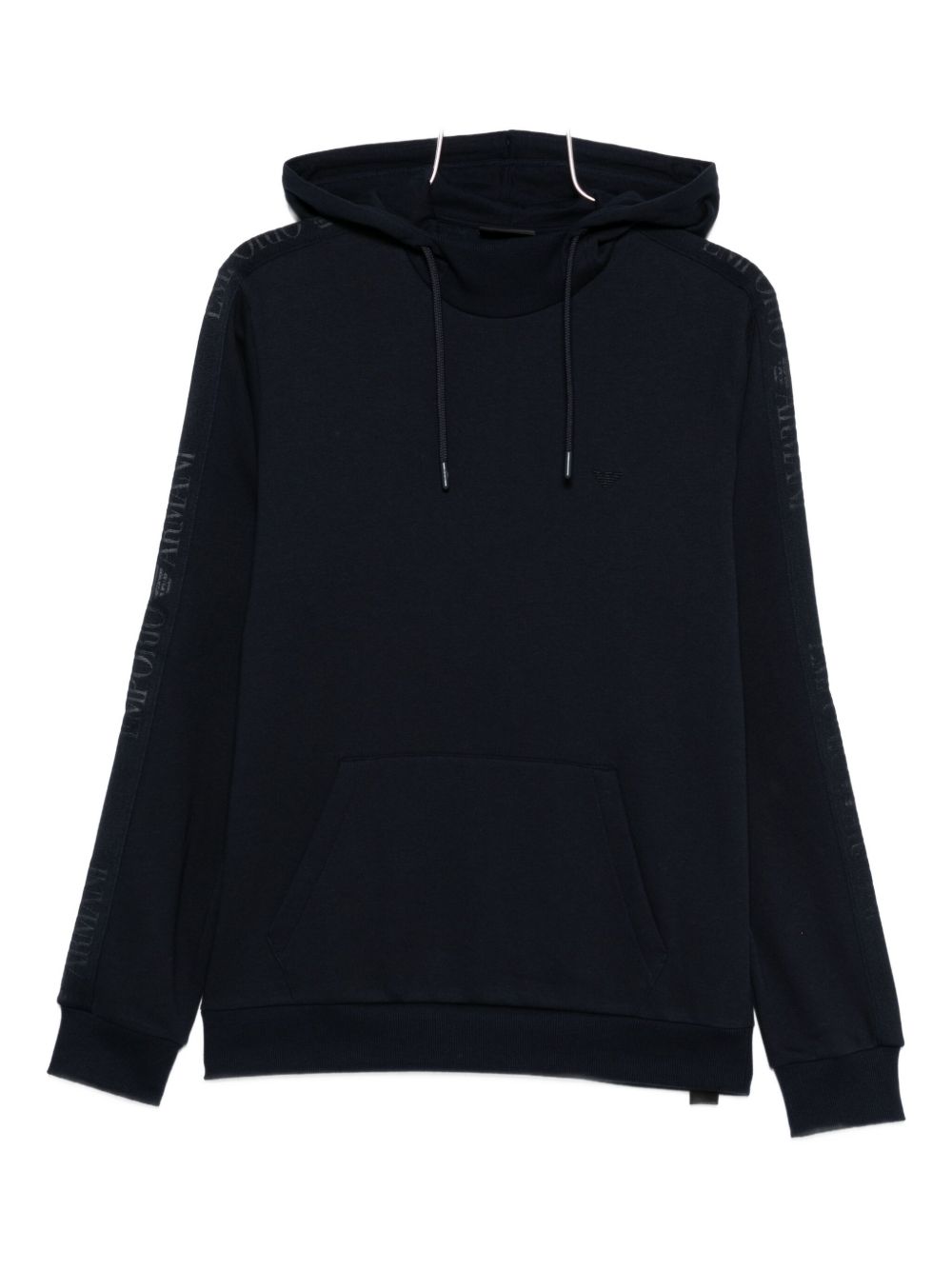 EMPORIO ARMANI Hooded Kangaroo Pocket Sweater for Men - FW25