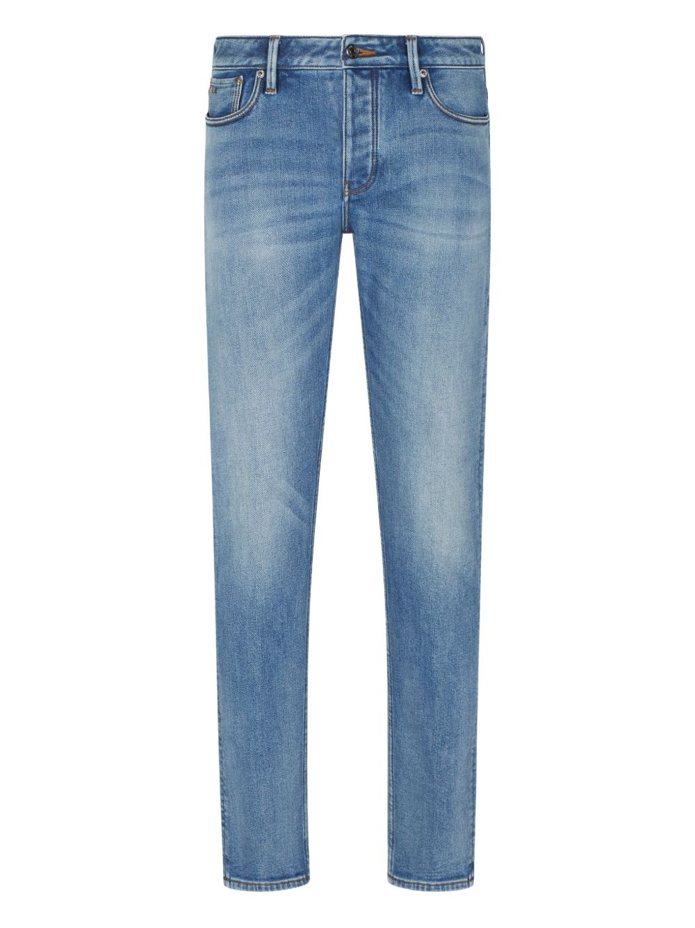 EMPORIO ARMANI Denim Cotton Jeans for Men - FW25 Collection