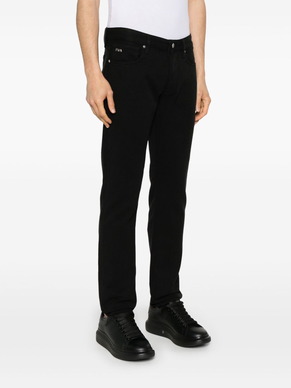 EMPORIO ARMANI Slim Fit Low-Rise Jeans