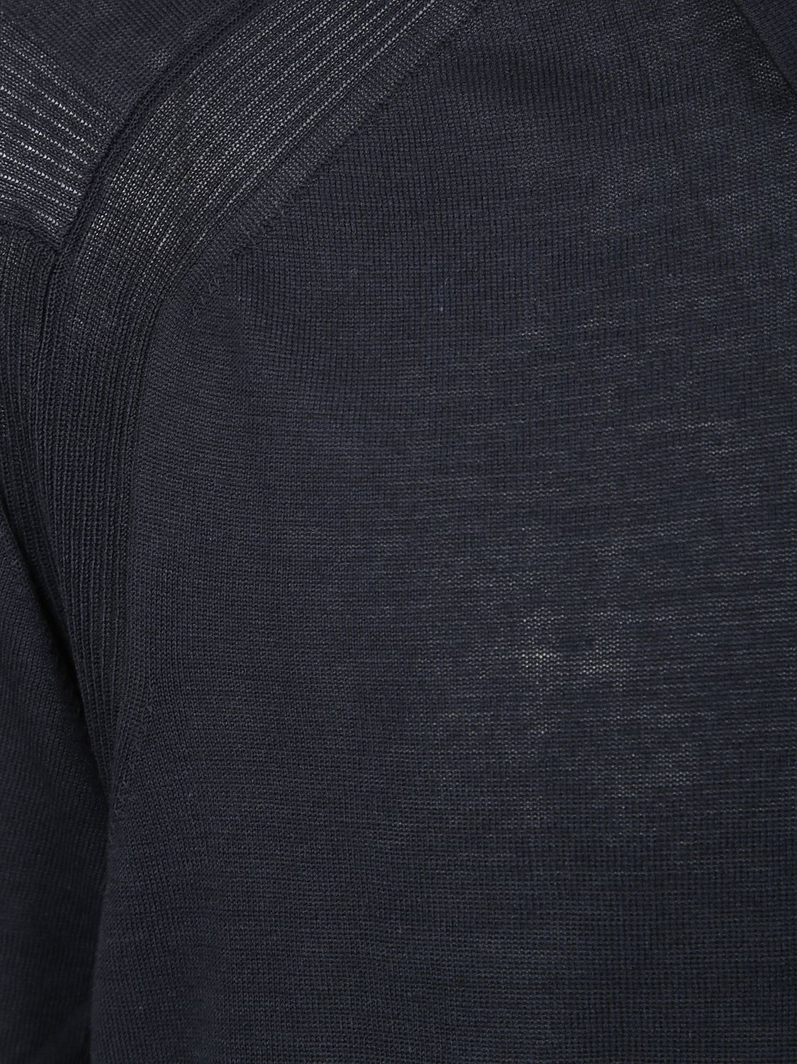 EMPORIO ARMANI Lyocell Pullover for Men - SS25 Collection