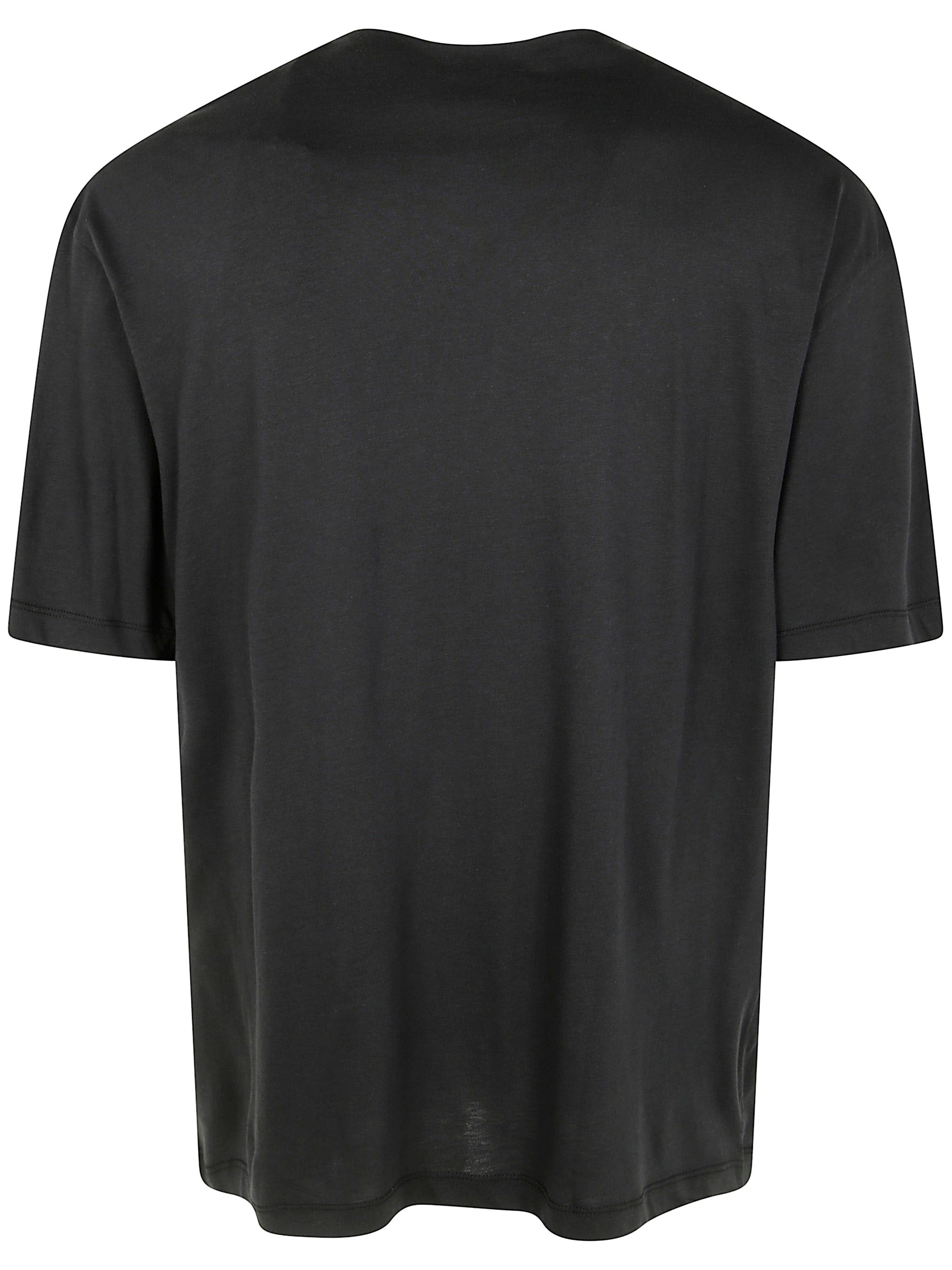 EMPORIO ARMANI Men's Classic T-Shirt with Silk Blend