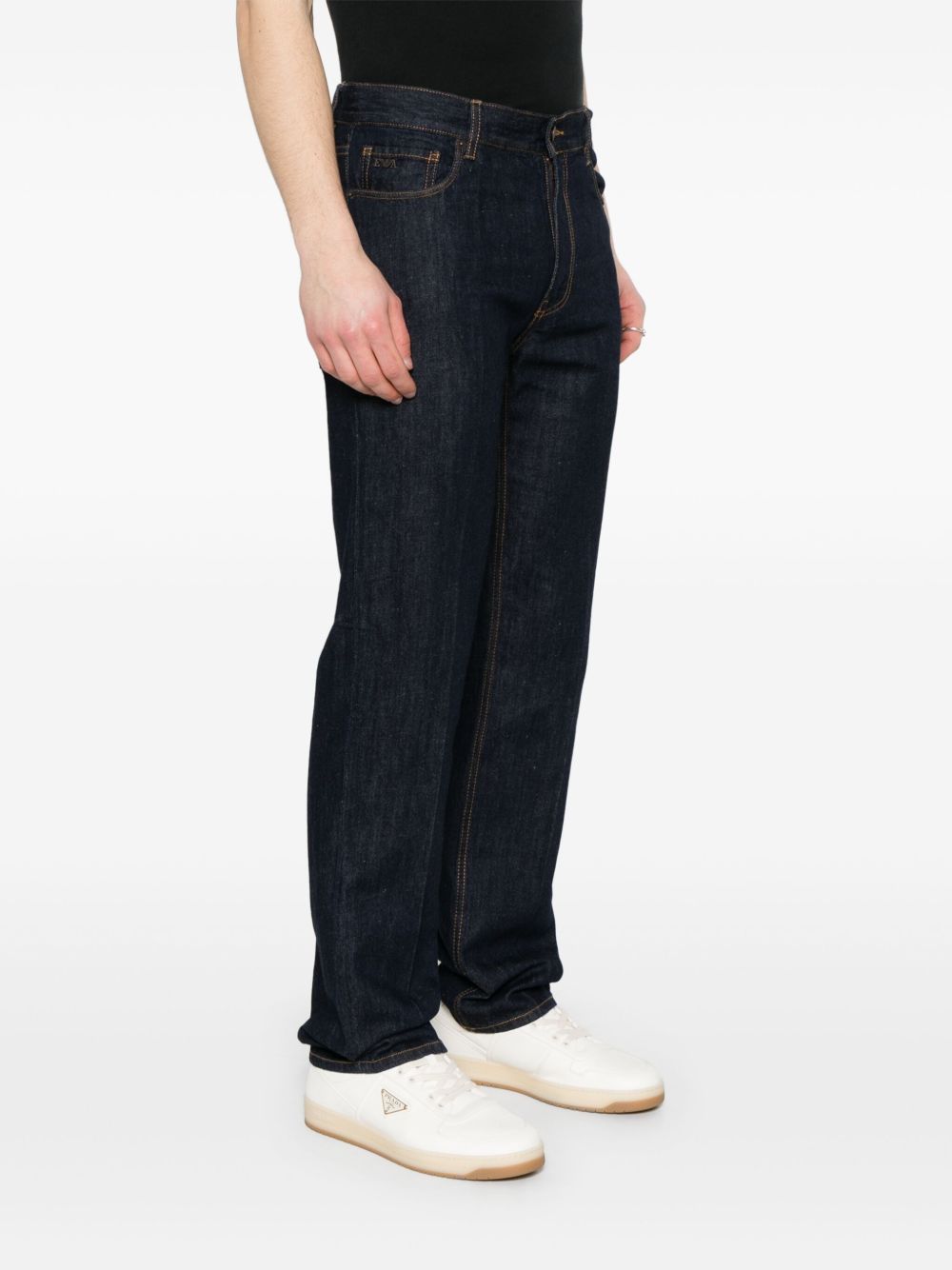 EMPORIO ARMANI Classic Denim Jeans for Men