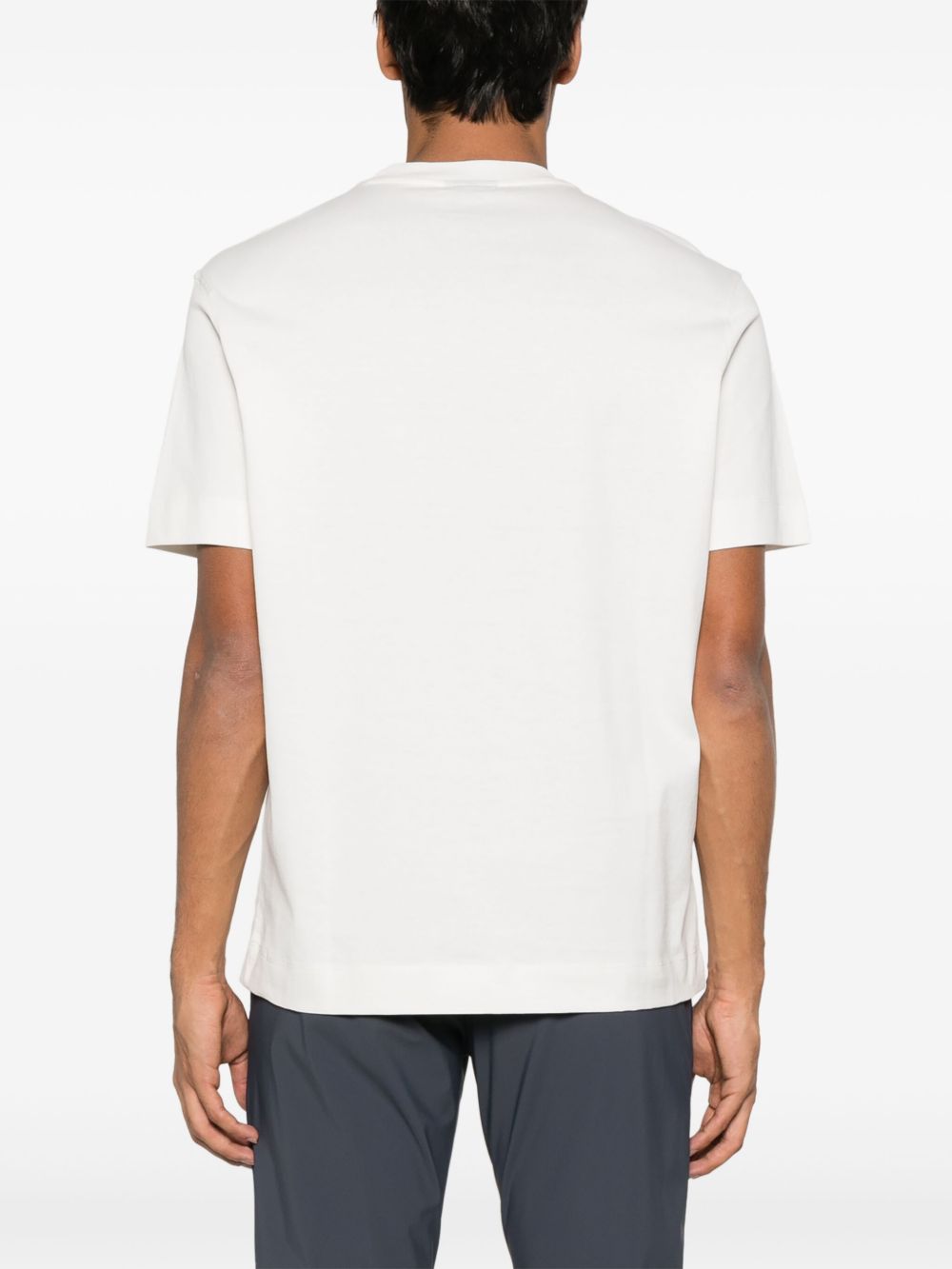 EMPORIO ARMANI Men's Logo Cotton T-Shirt - Crew Neck, Short Sleeves