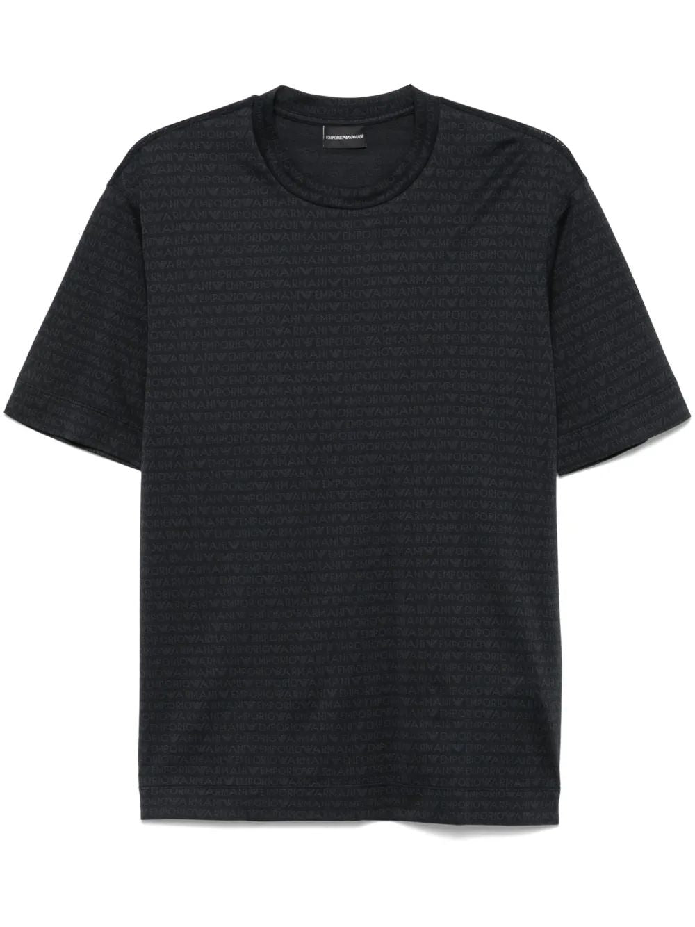EMPORIO ARMANI Monogram-Print T-Shirt