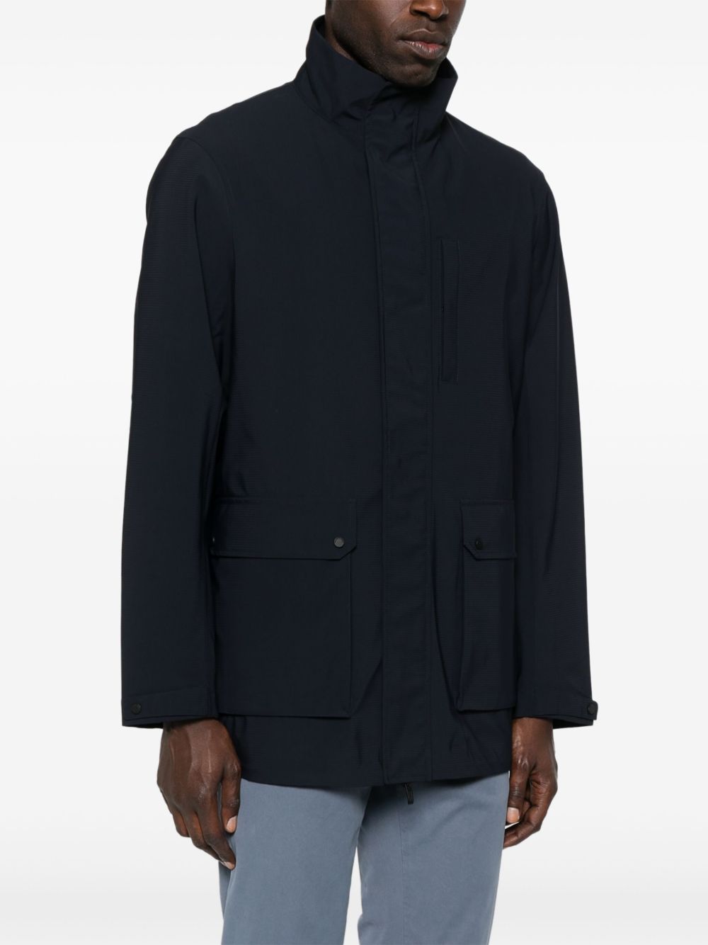EMPORIO ARMANI Nylon Blouson Jacket for Men - SS25 Collection