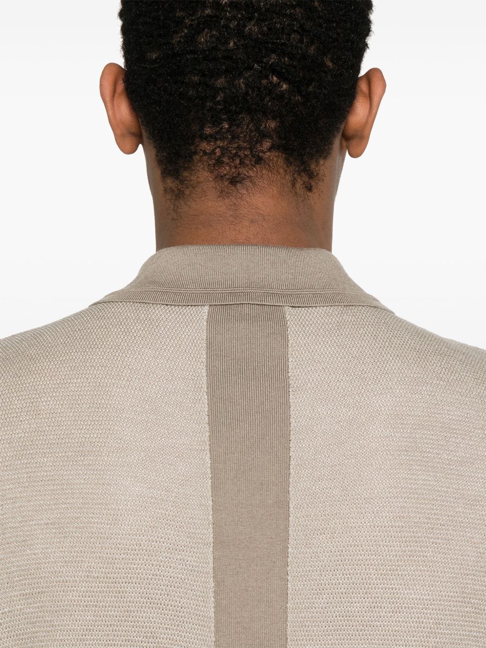 EMPORIO ARMANI Wool Blend Polo Shirt for Men