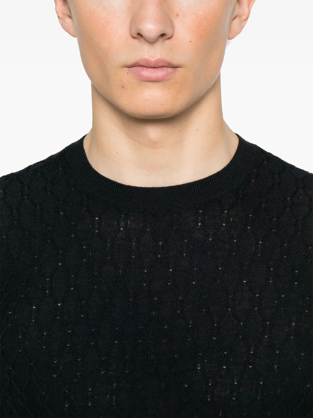 EMPORIO ARMANI Luxurious Men's Pullover - SS25 Collection