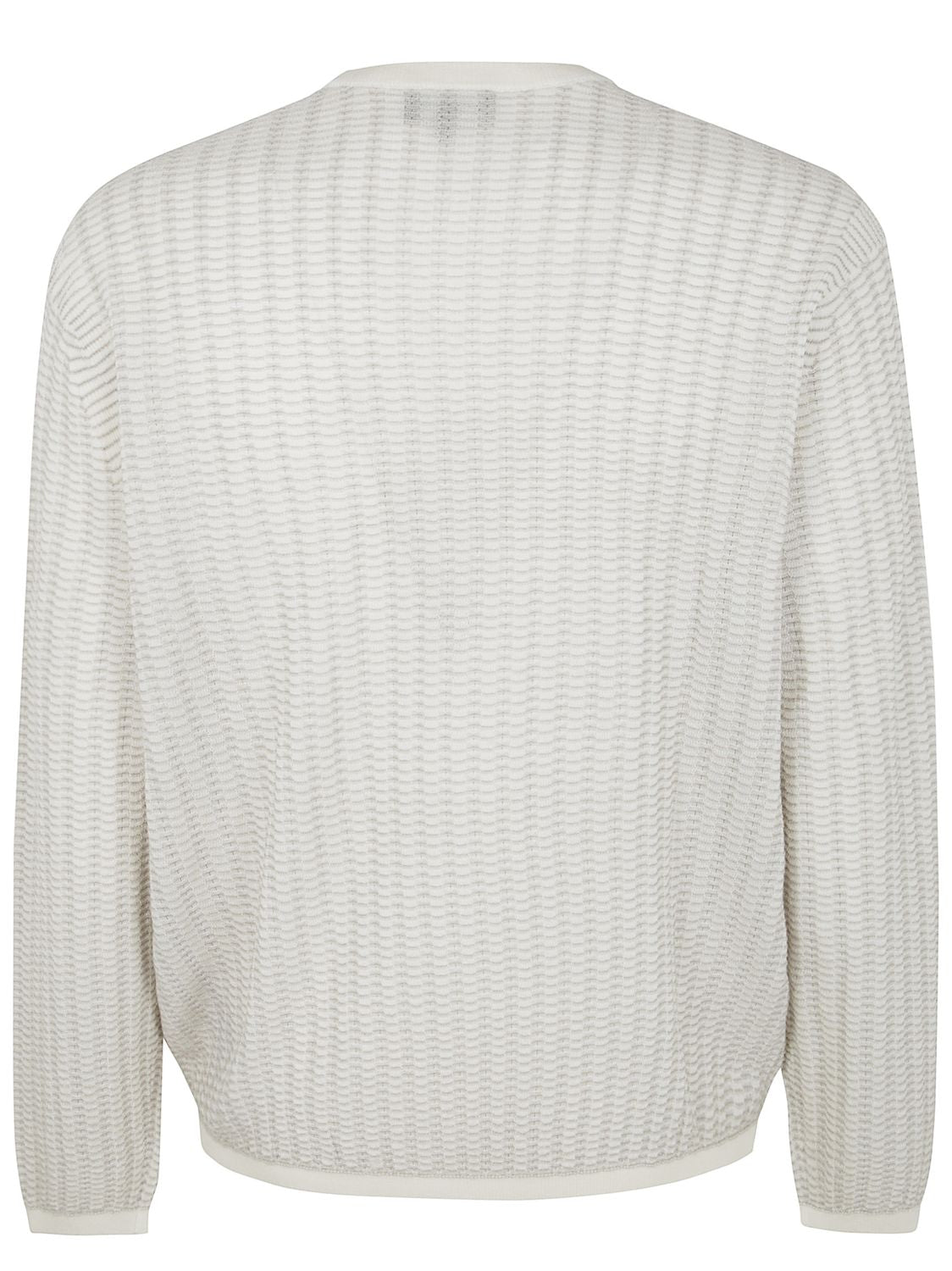 EMPORIO ARMANI Lyocell Pullover for Men - SS25 Collection