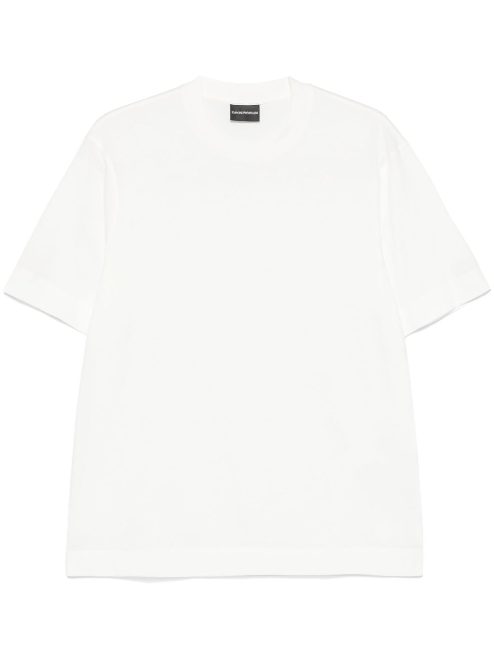 EMPORIO ARMANI Men's Logo Cotton Crew Neck Short Sleeve T-Shirt