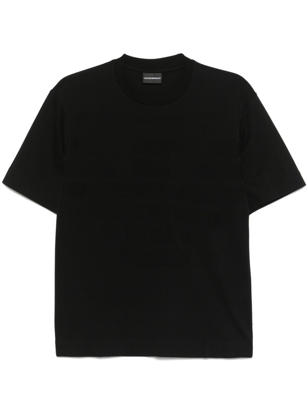 EMPORIO ARMANI Logo Cotton T-Shirt for Men - Crew Neck, Short Sleeves