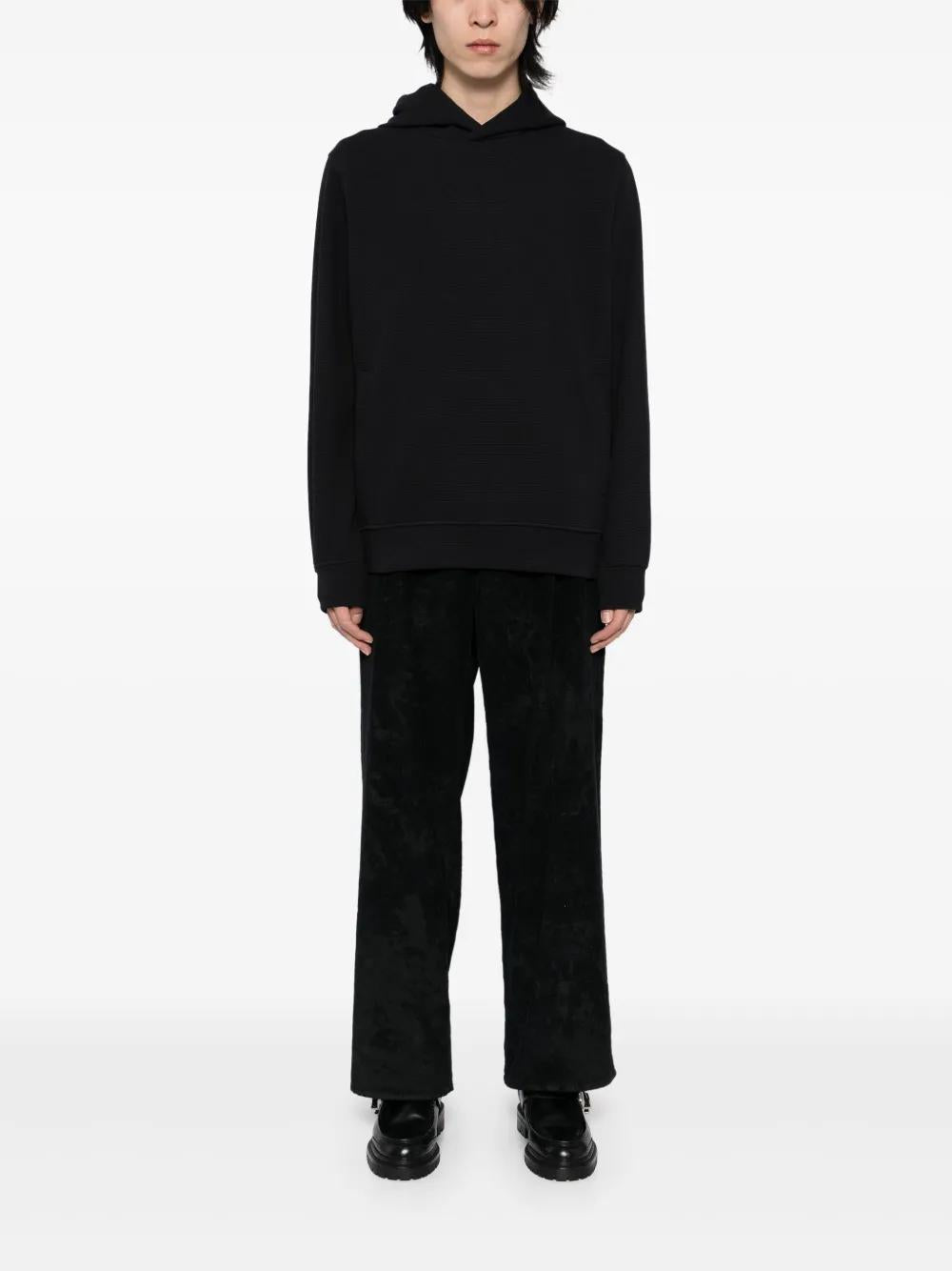 EMPORIO ARMANI Classic Men's Cotton Hoodie