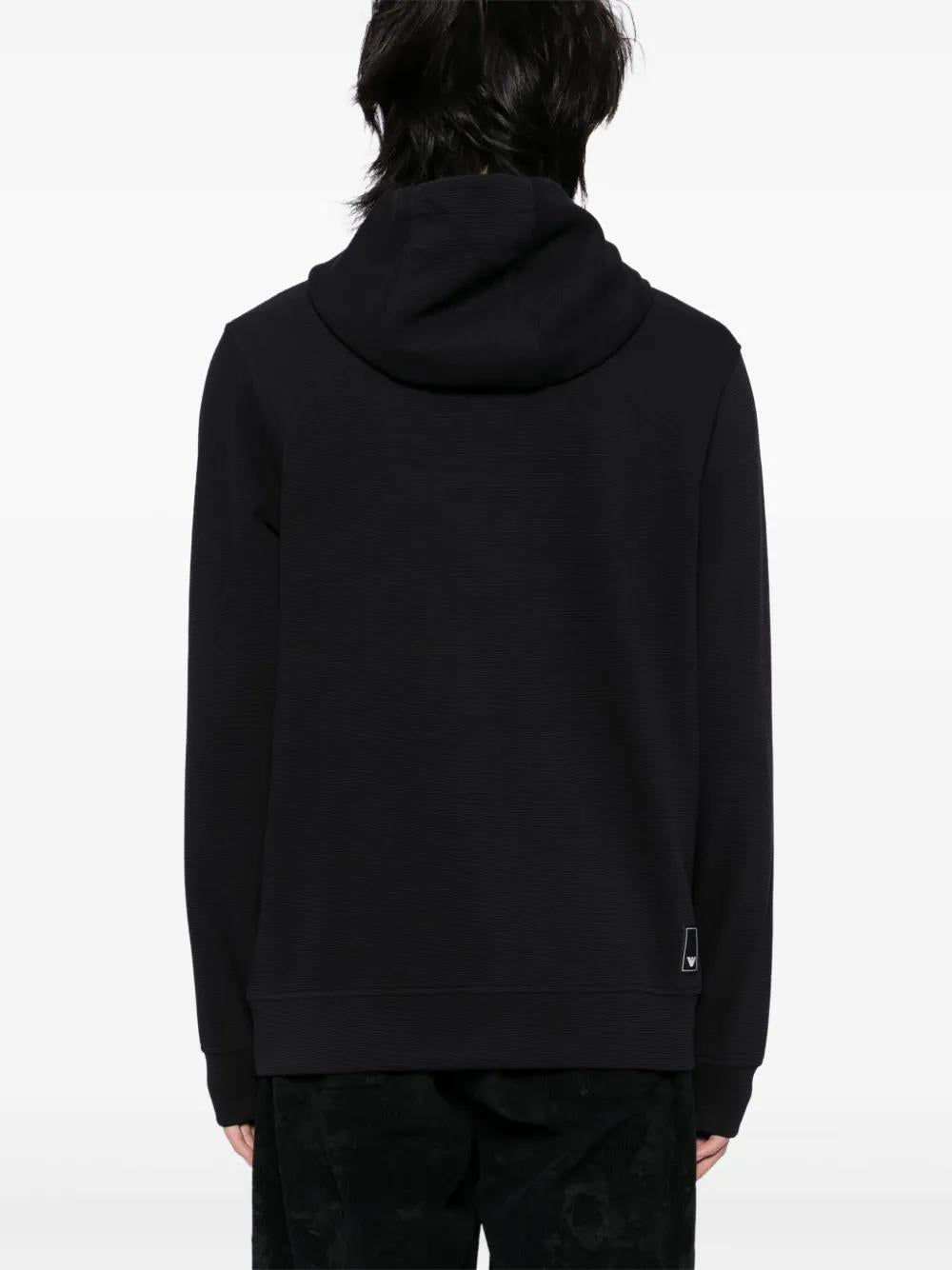 EMPORIO ARMANI Classic Men's Cotton Hoodie