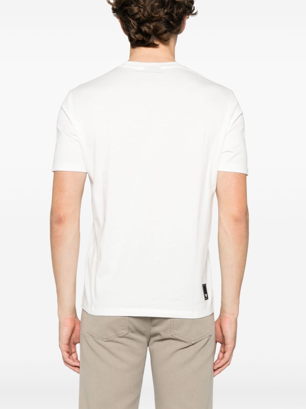 EMPORIO ARMANI Logo Cotton T-Shirt for Men