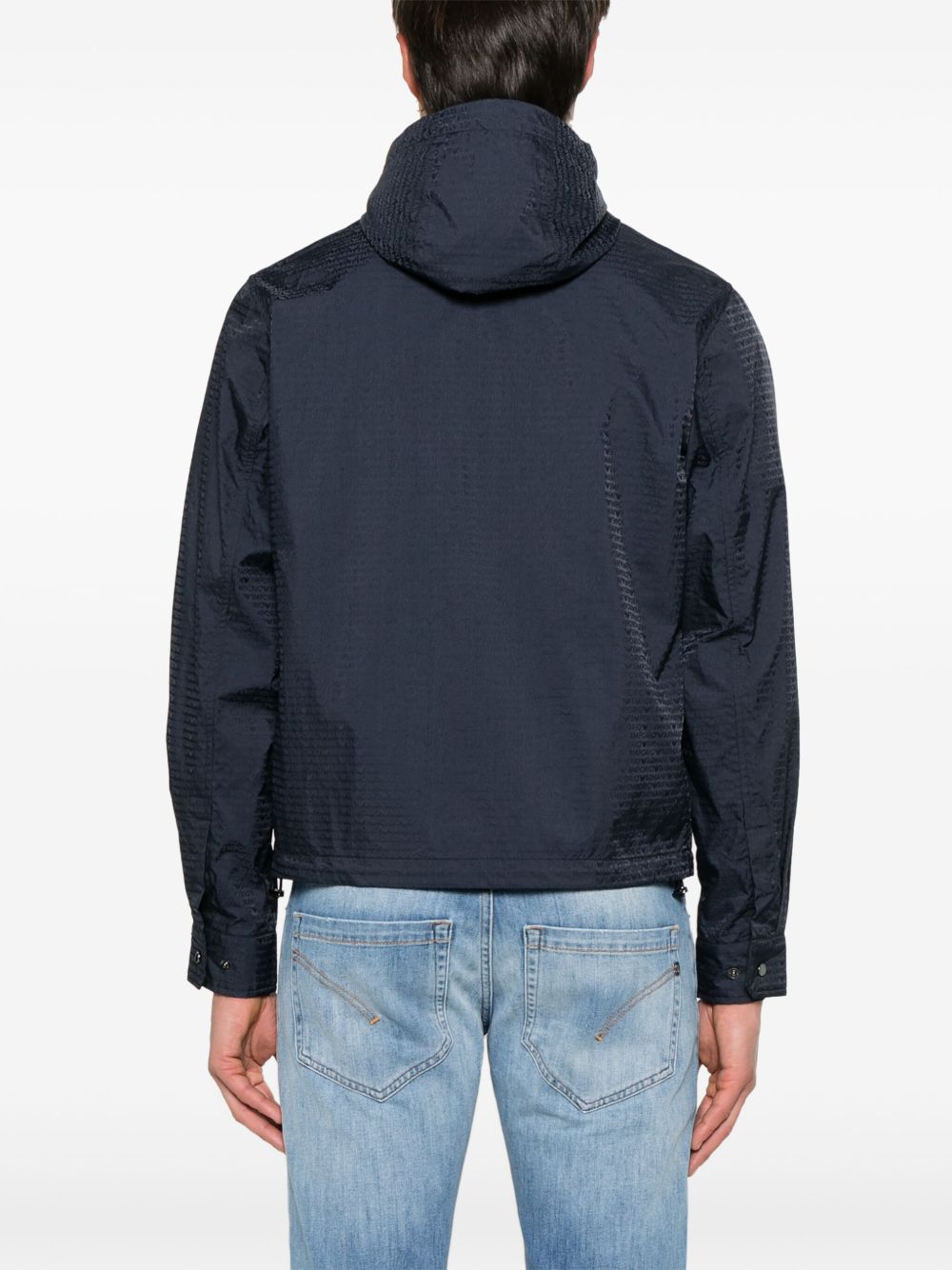 EMPORIO ARMANI Lightweight Nylon Hooded Jacket