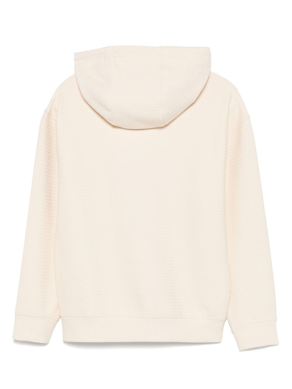 EMPORIO ARMANI Allover Logo Hoodie for Men