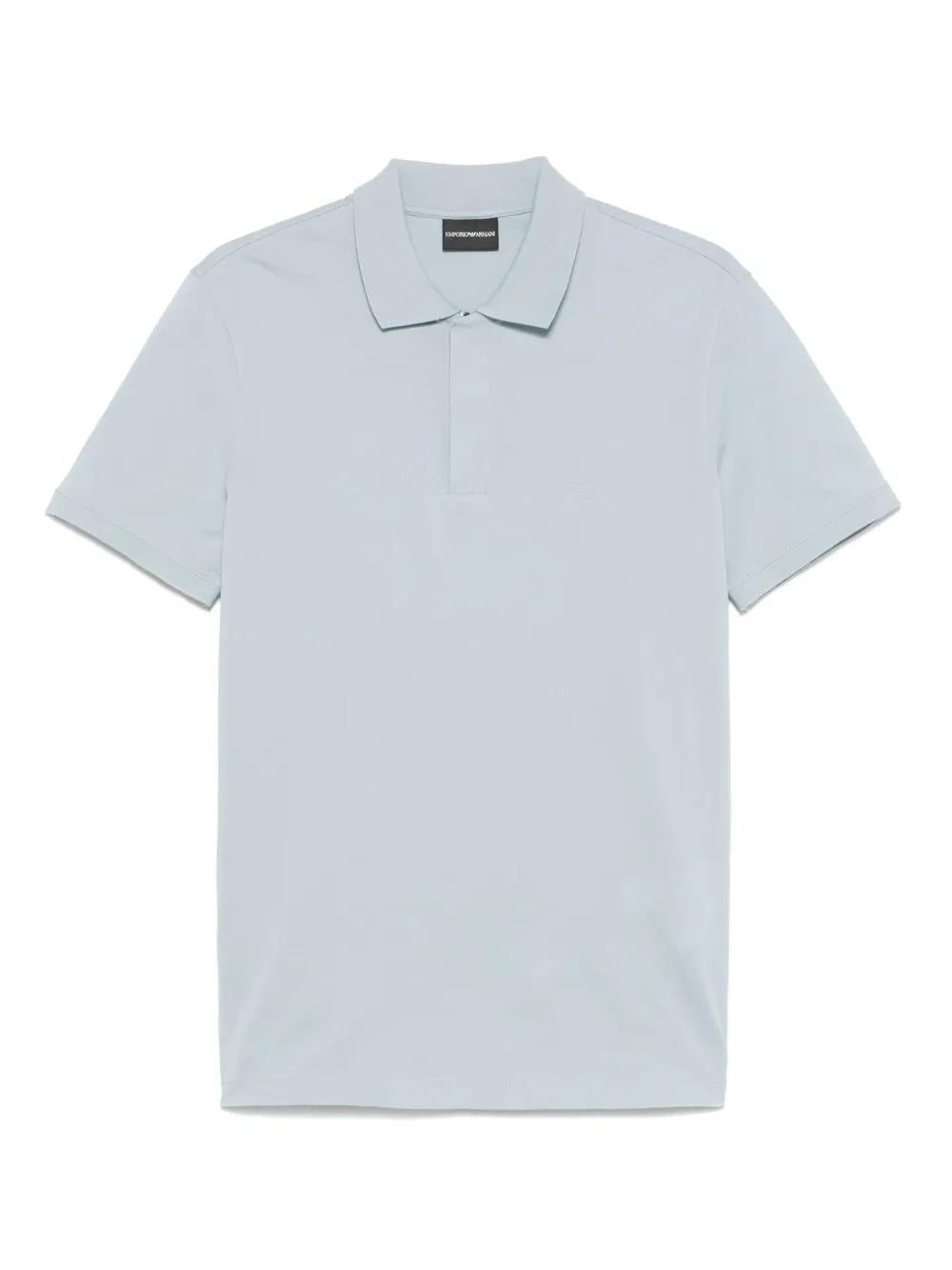 EMPORIO ARMANI Logo Cotton Polo Shirt