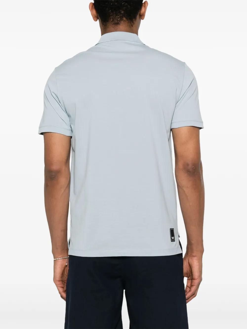 EMPORIO ARMANI Logo Cotton Polo Shirt