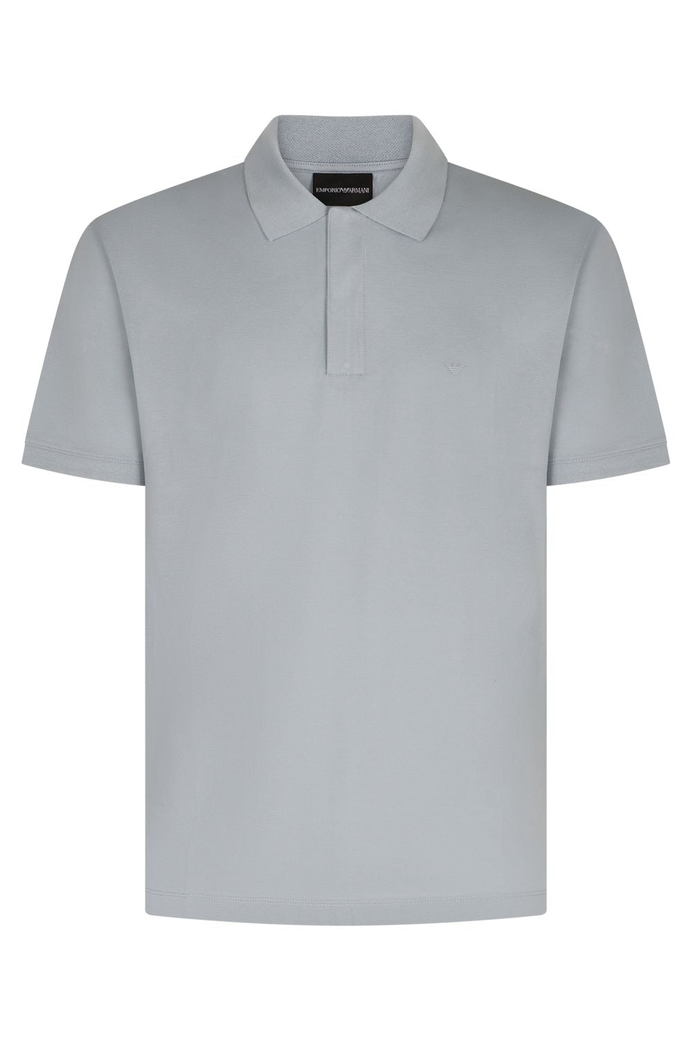 EMPORIO ARMANI Knit Cotton Polo Shirt for Men