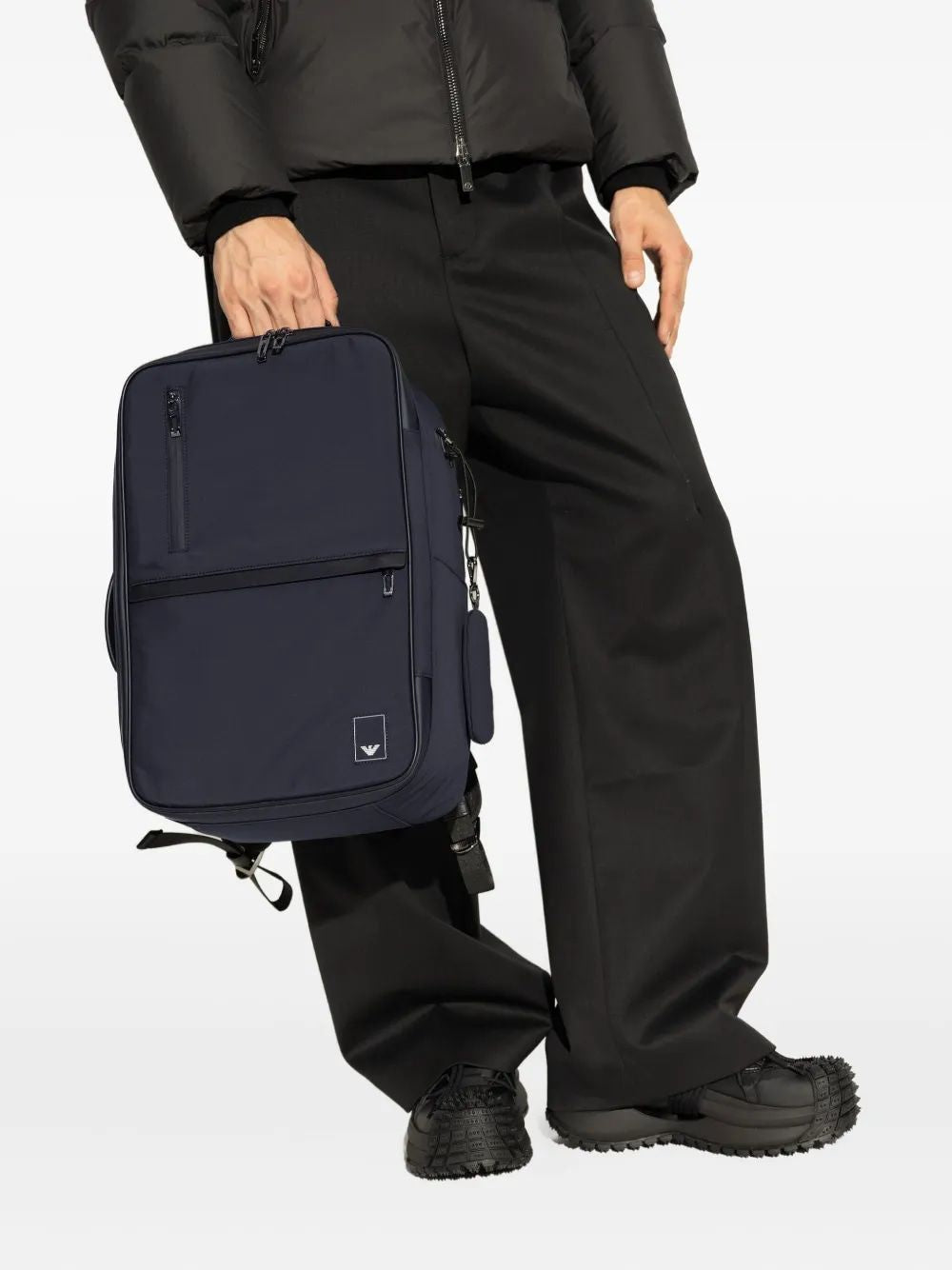 EMPORIO ARMANI Men's Travel Backpack - FW25 Style