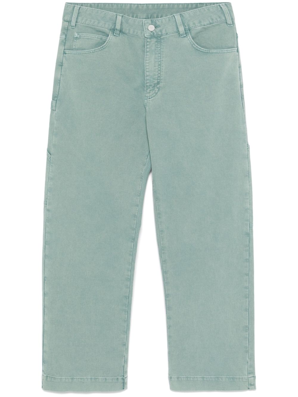 EMPORIO ARMANI Men's Classic Denim Cotton Jeans - Clear Blue