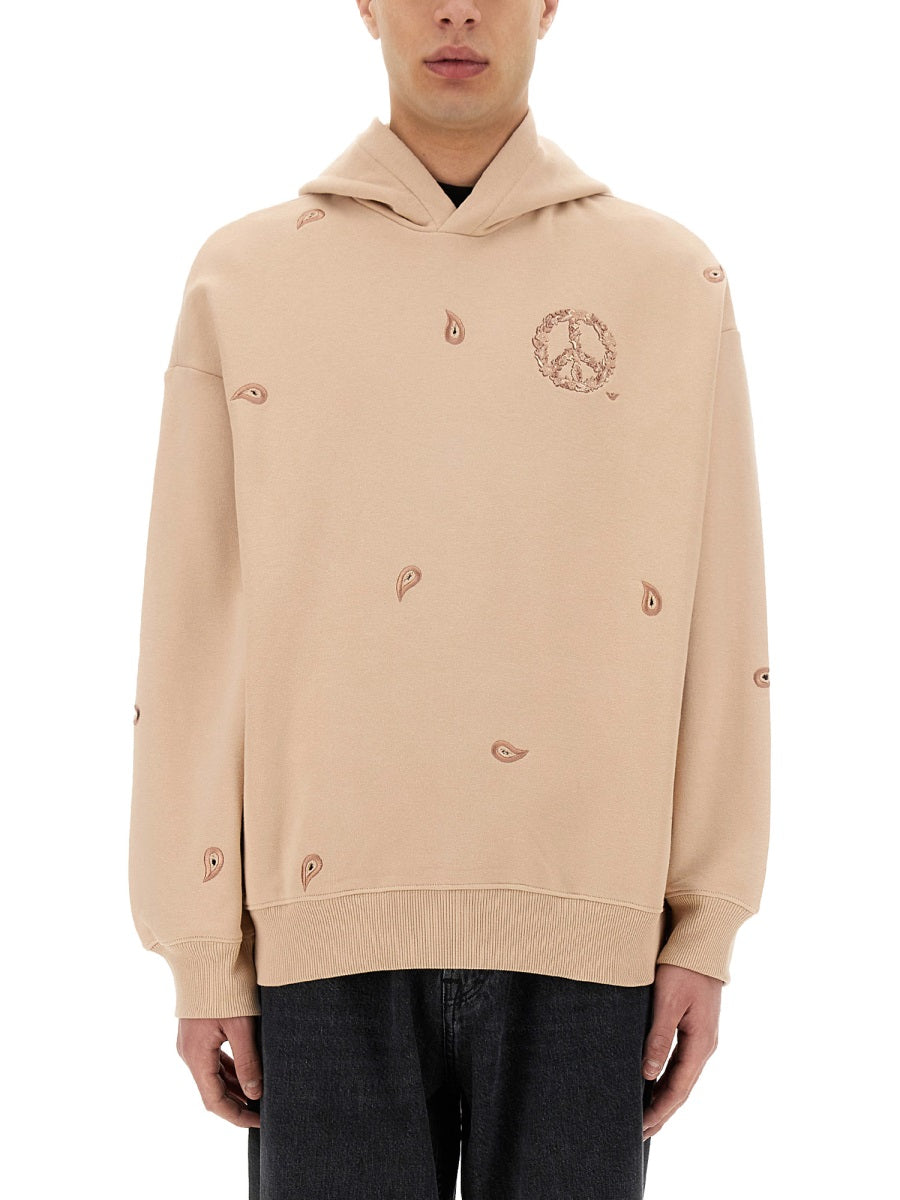 EMPORIO ARMANI Organic Cotton Logo Hoodie - Classic Fit