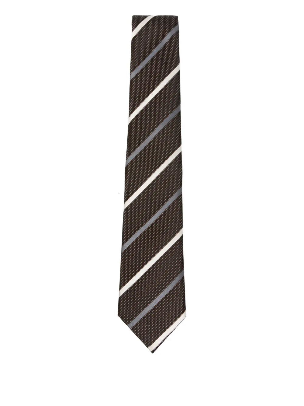 EMPORIO ARMANI Micro Mix Tie for Men - Sophisticated Accessory