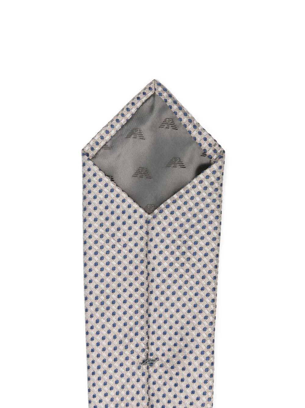 EMPORIO ARMANI Silk Tie for Men - SS25 Collection