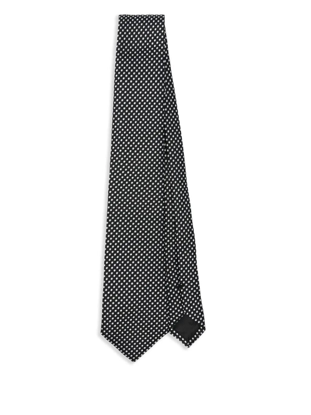 EMPORIO ARMANI Silk Tie for Men - SS25 Collection