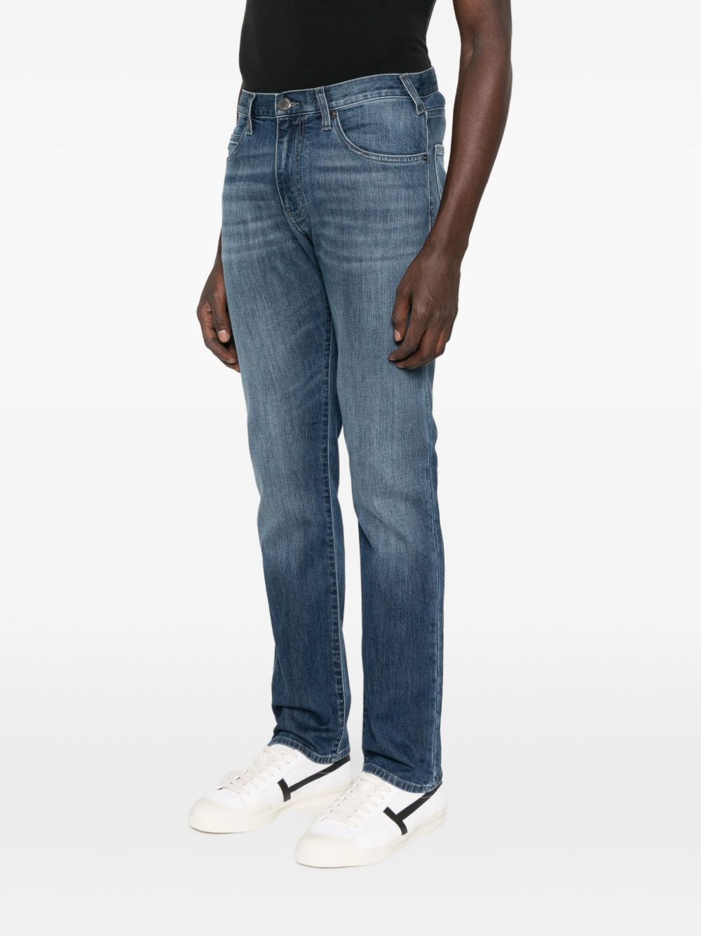 EMPORIO ARMANI Classic Five-Pocket Denim Jeans for Men
