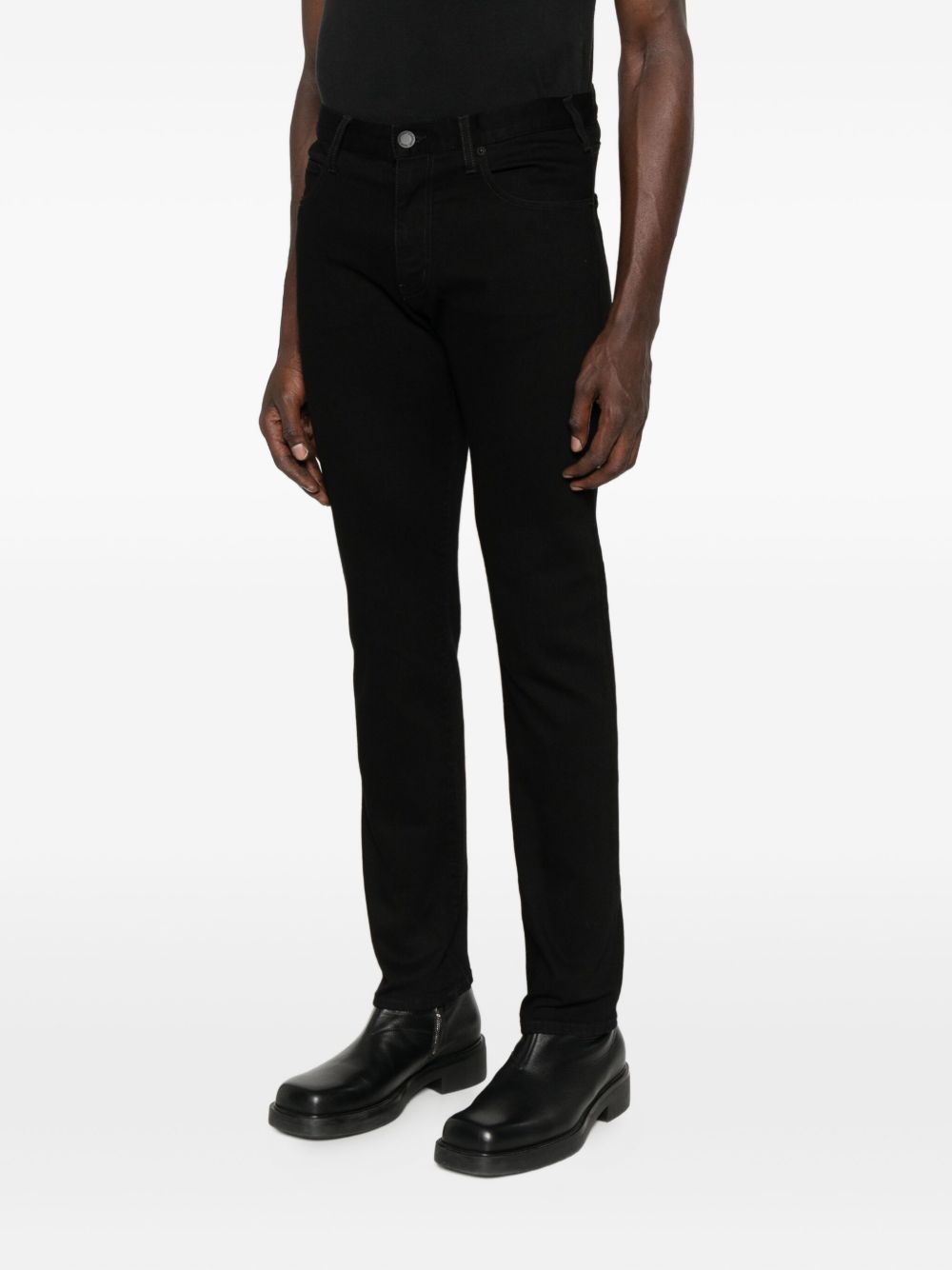 EMPORIO ARMANI Classic Straight Leg Jeans for Men - FW25 Collection