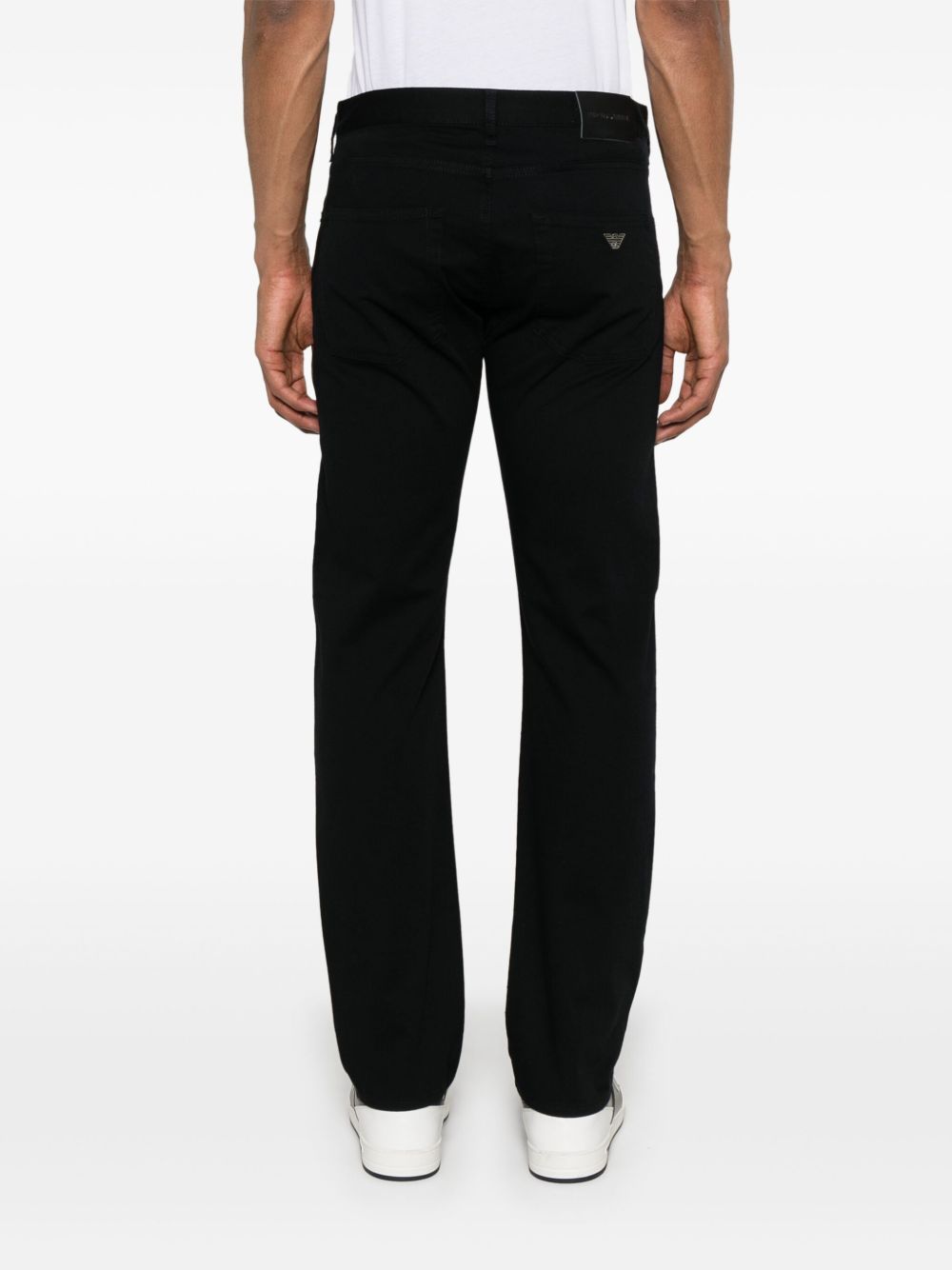 EMPORIO ARMANI Classic Denim Cotton Jeans for Men