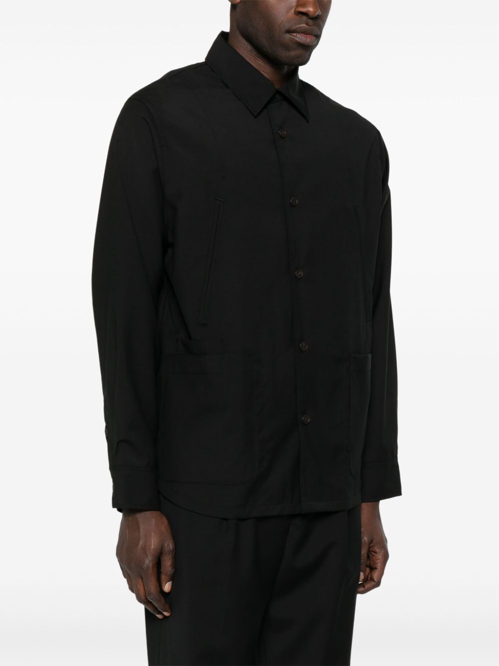 EMPORIO ARMANI Wool Shirt Jacket