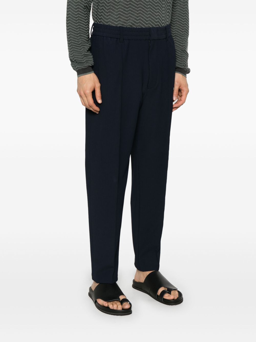EMPORIO ARMANI Nylon Trousers for Men - SS25 Collection