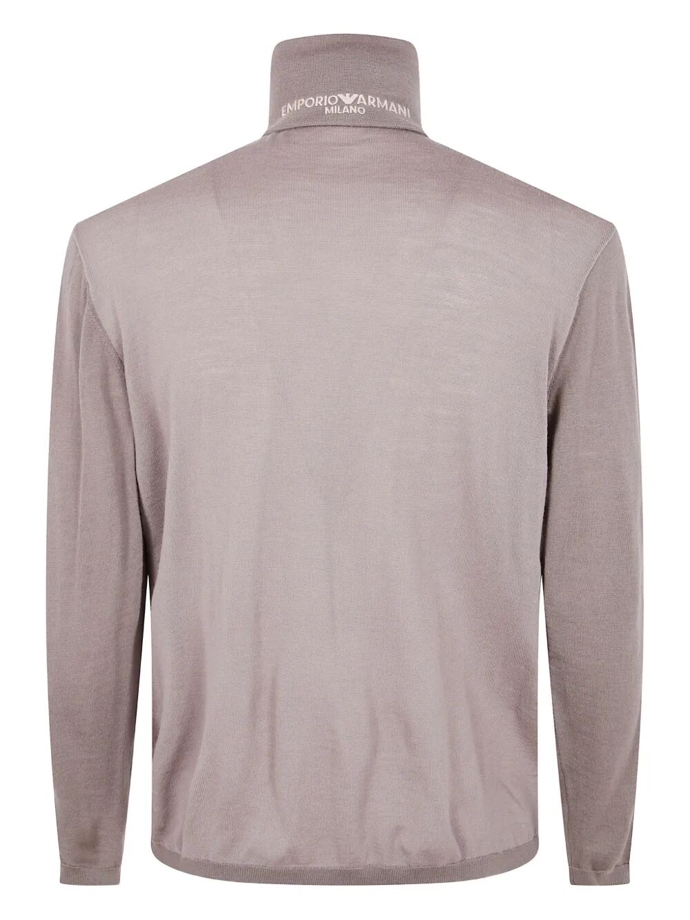 EMPORIO ARMANI Men's Half Zip Turtle Neck Sweater