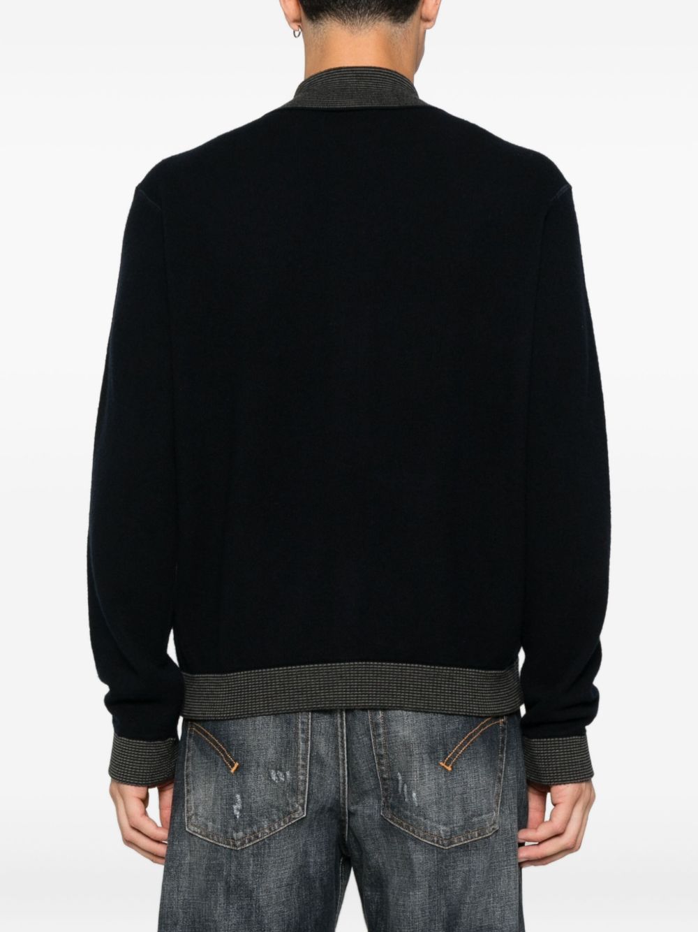 EMPORIO ARMANI Men's Wool Cardigan