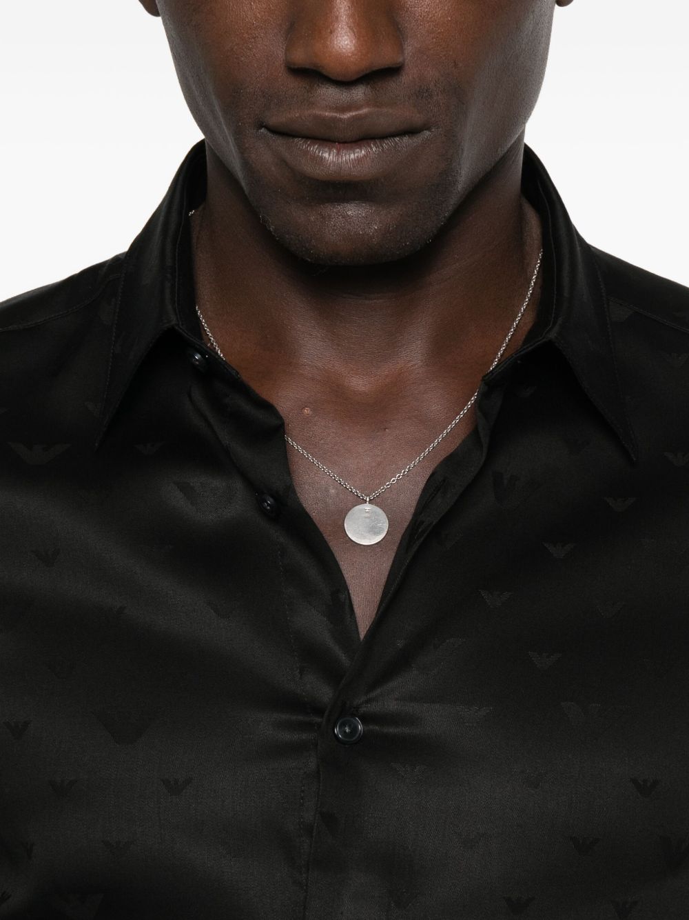 EMPORIO ARMANI Allover Logo Shirt