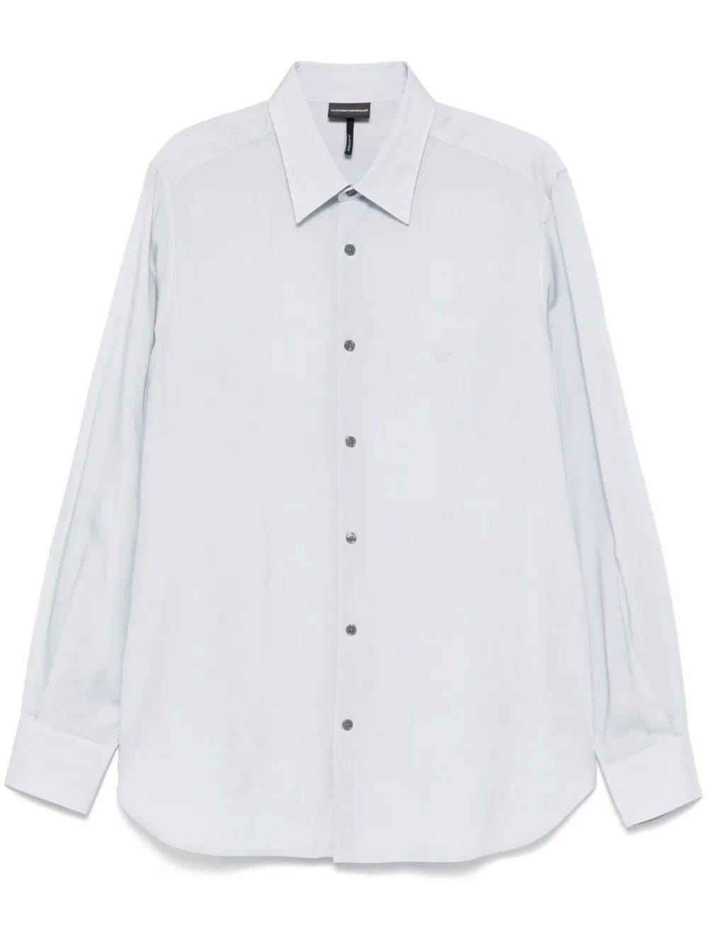 EMPORIO ARMANI Men's Striped Button-Up Shirt