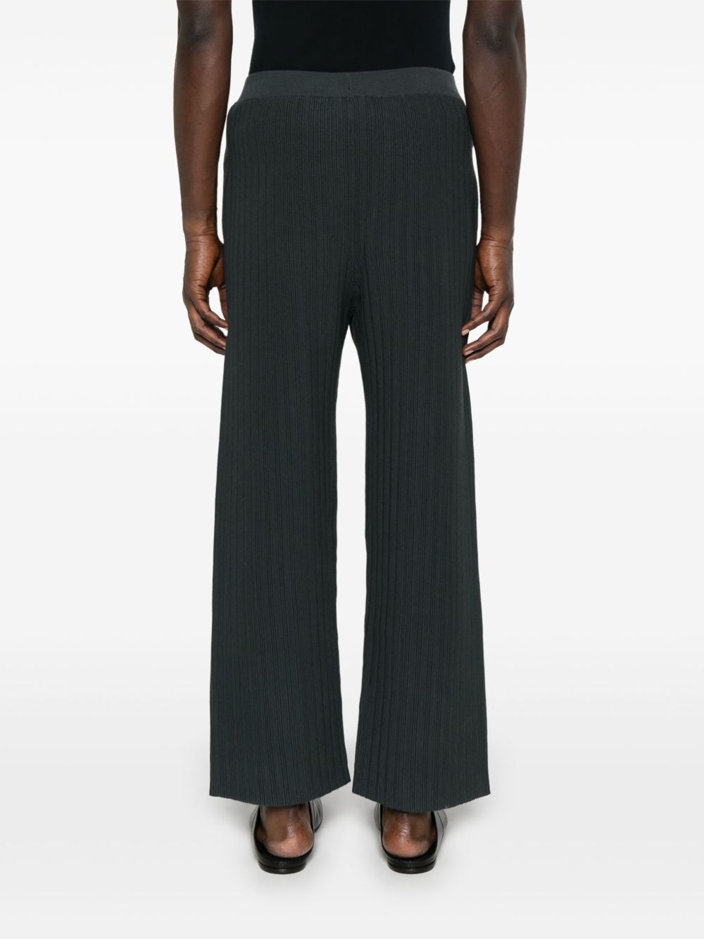 EMPORIO ARMANI Men's Cotton Trousers with Elasticated Waistband