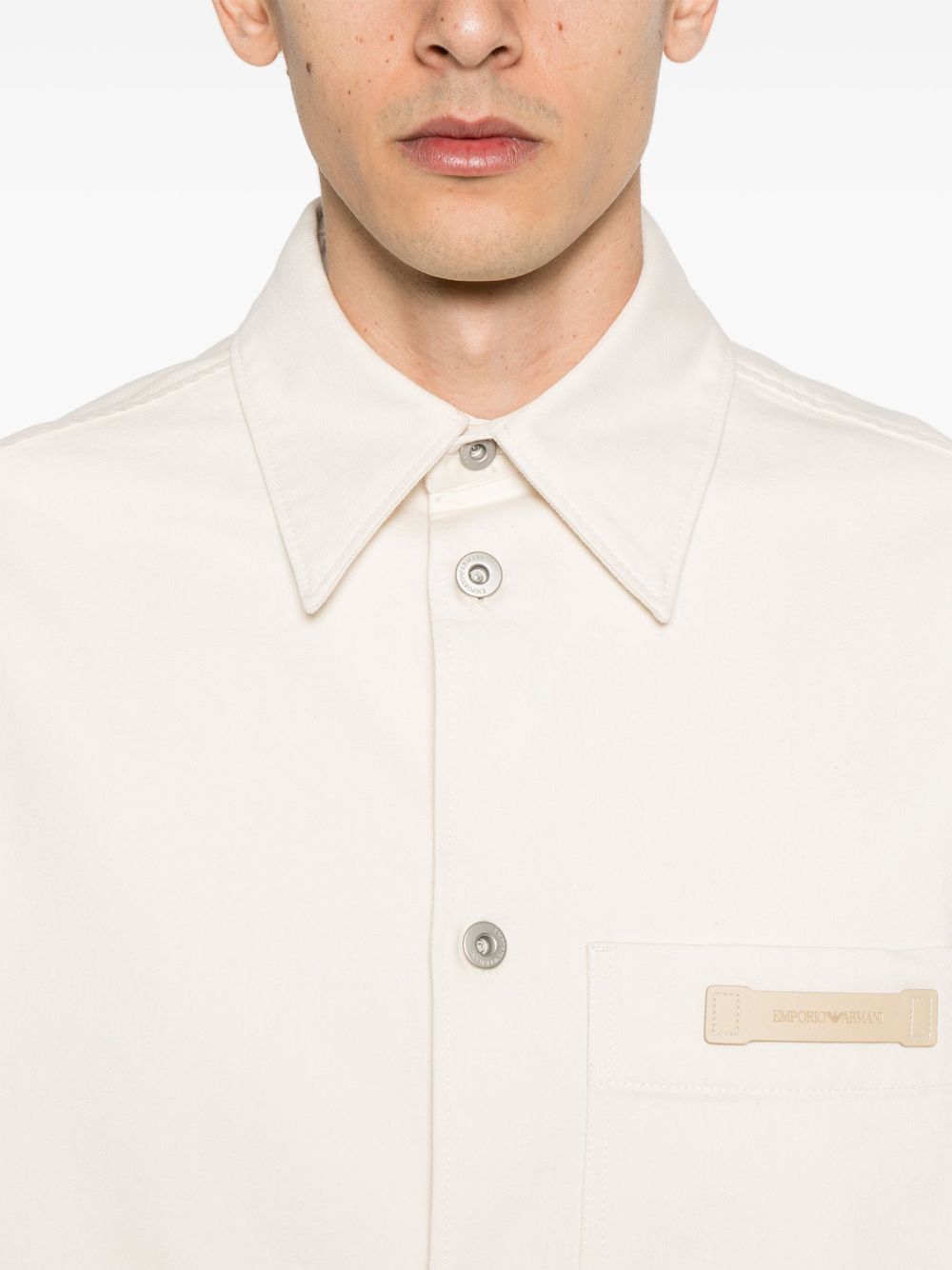 EMPORIO ARMANI Classic Cotton Jacket for Men