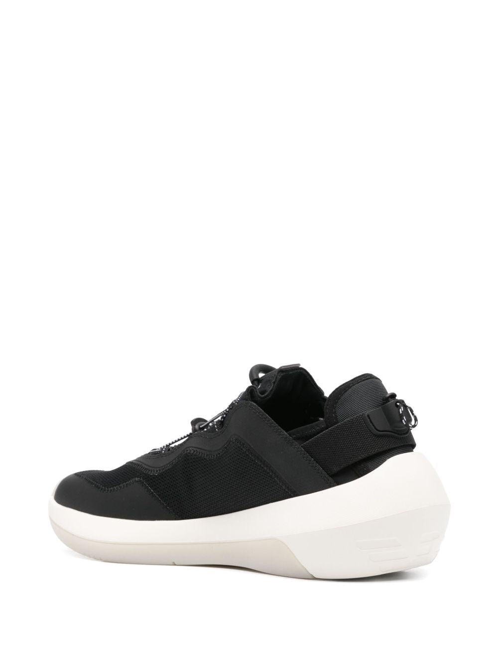 EMPORIO ARMANI Mesh Sneakers with Chunky Sole for Men