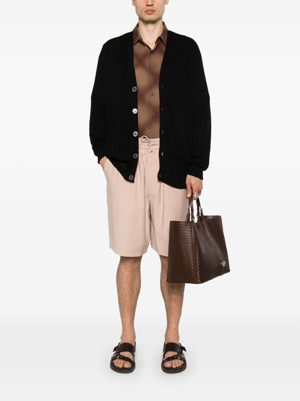 EMPORIO ARMANI Men's Drawstring Bermuda Shorts