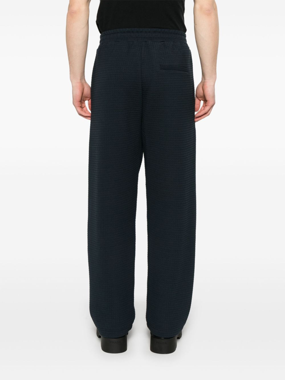 E'CLAT Concealed Front Zip Sweatpants for Men