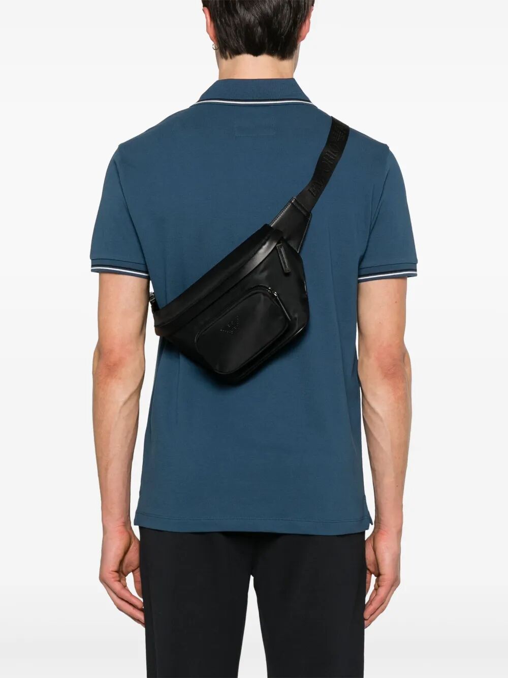 EMPORIO ARMANI Logo-Plaque Belt Handbag