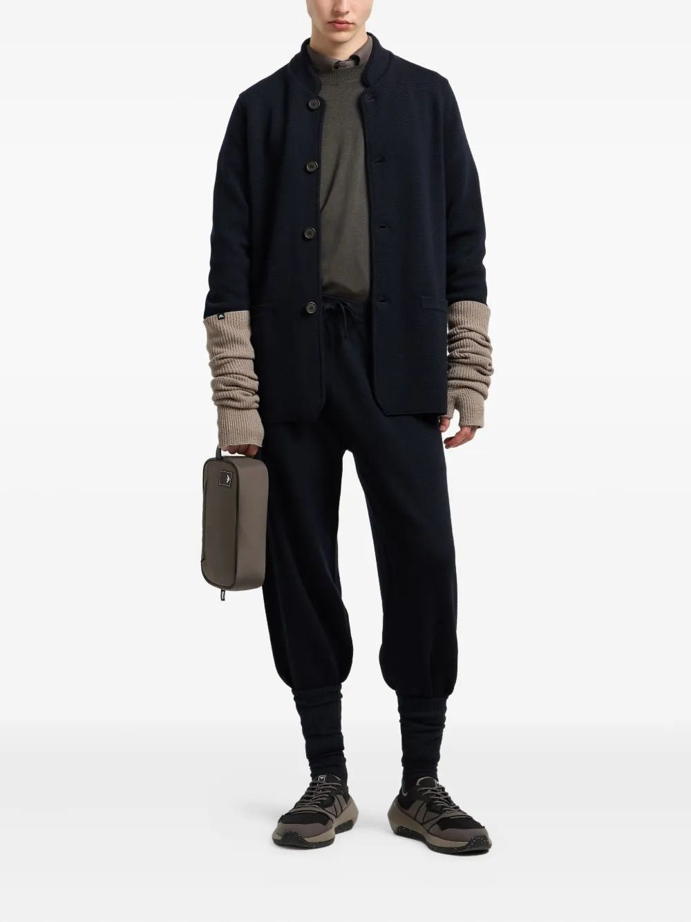 EMPORIO ARMANI Regular Fit Virgin Wool Sweater