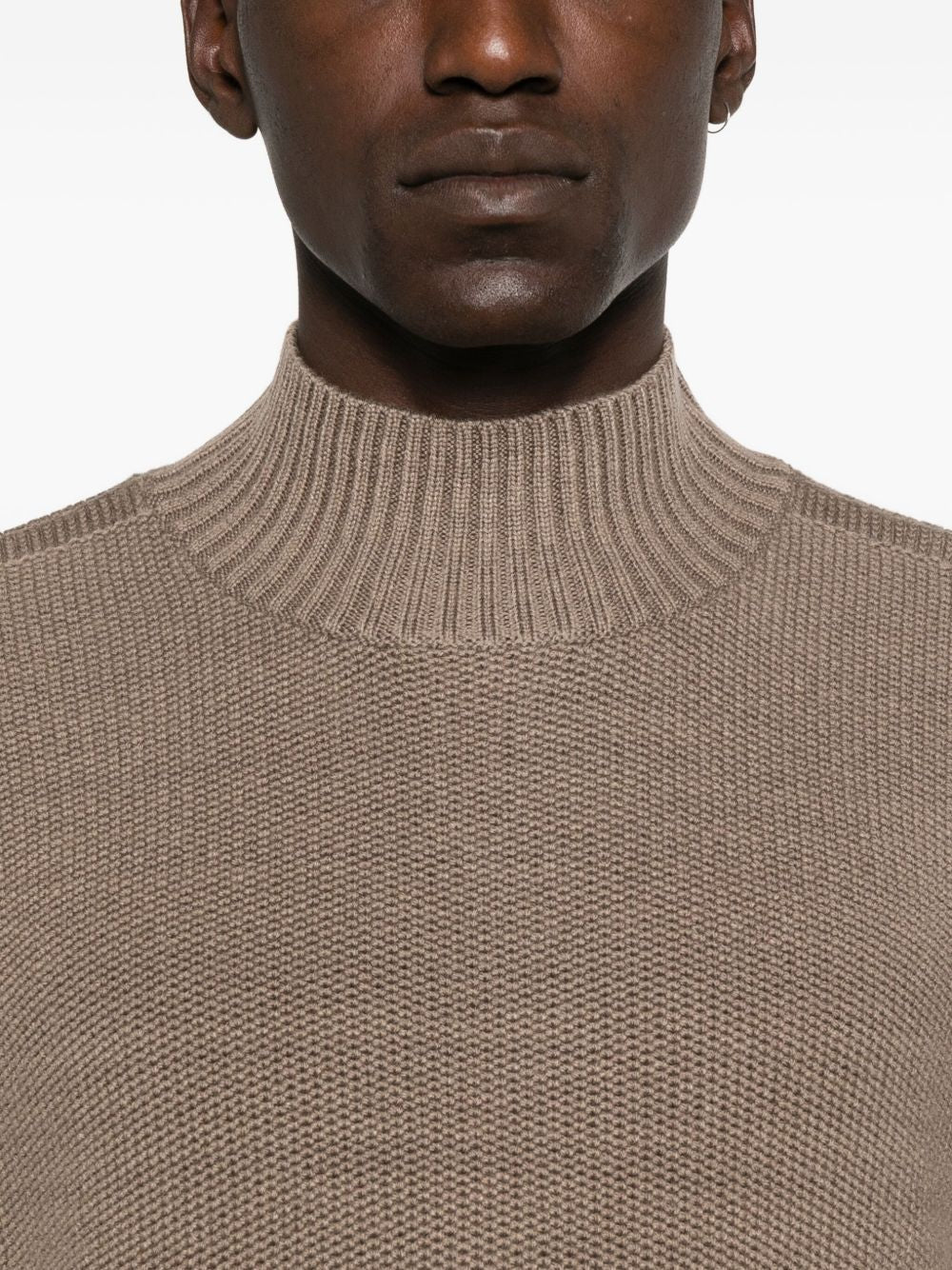 EMPORIO ARMANI Silk Nylon Sweater for Men