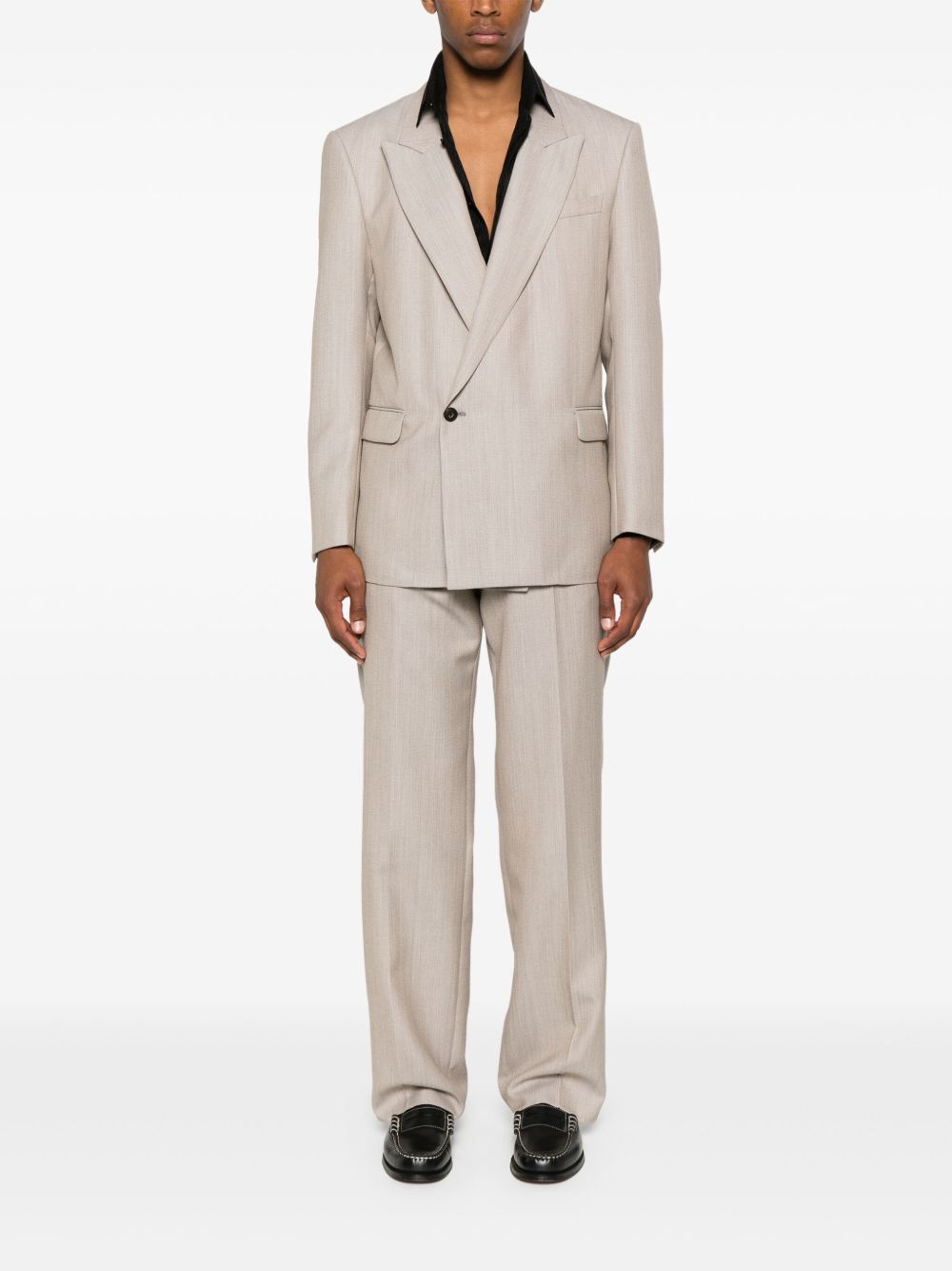 EMPORIO ARMANI Men's Single-Breasted Wool Suit