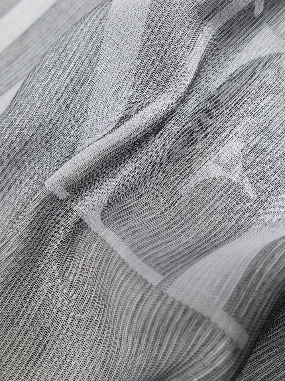 EMPORIO ARMANI Logo Cotton Blend Wraparound Scarf