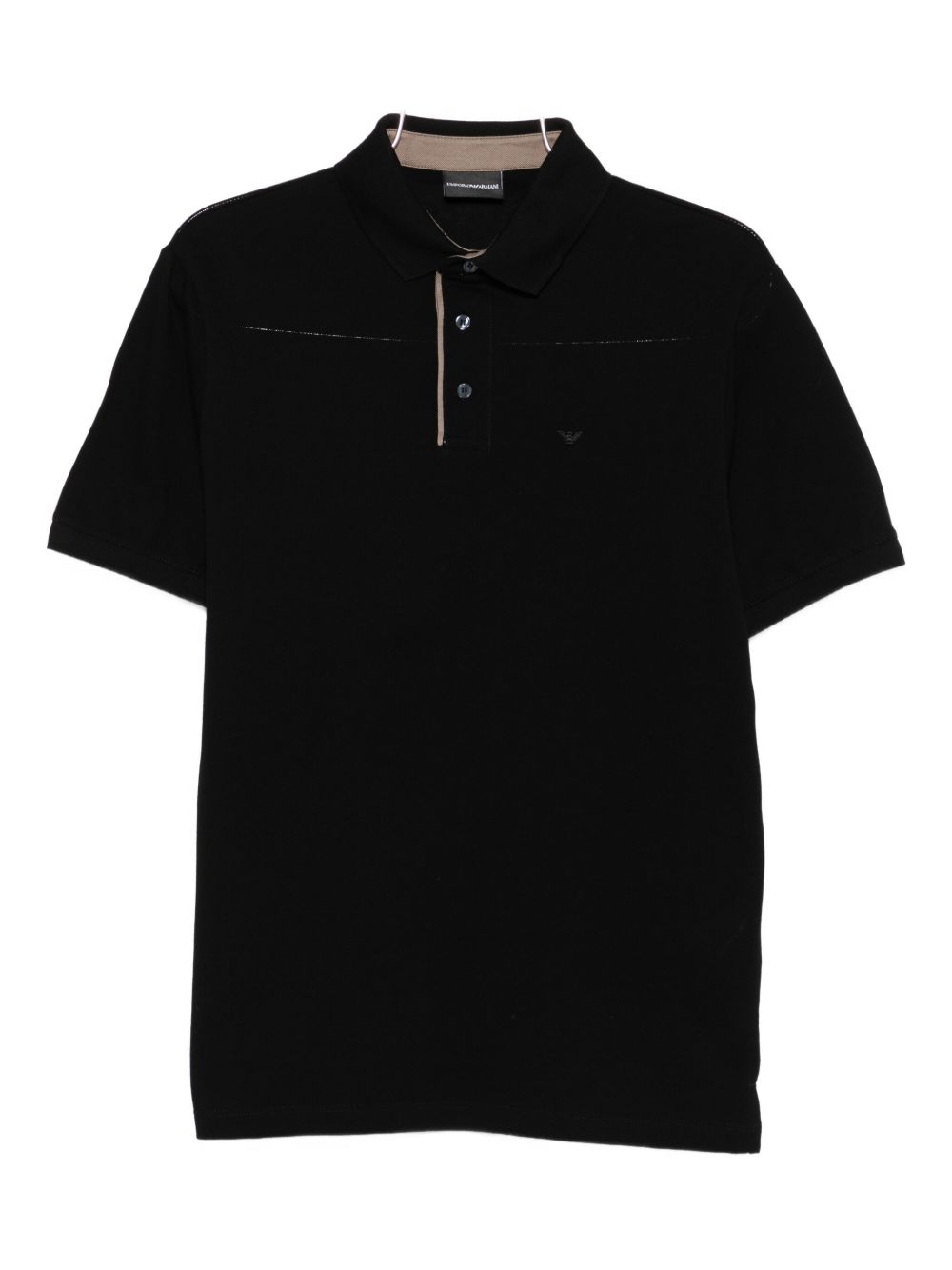 EMPORIO ARMANI Men's Logo Cotton Polo Shirt