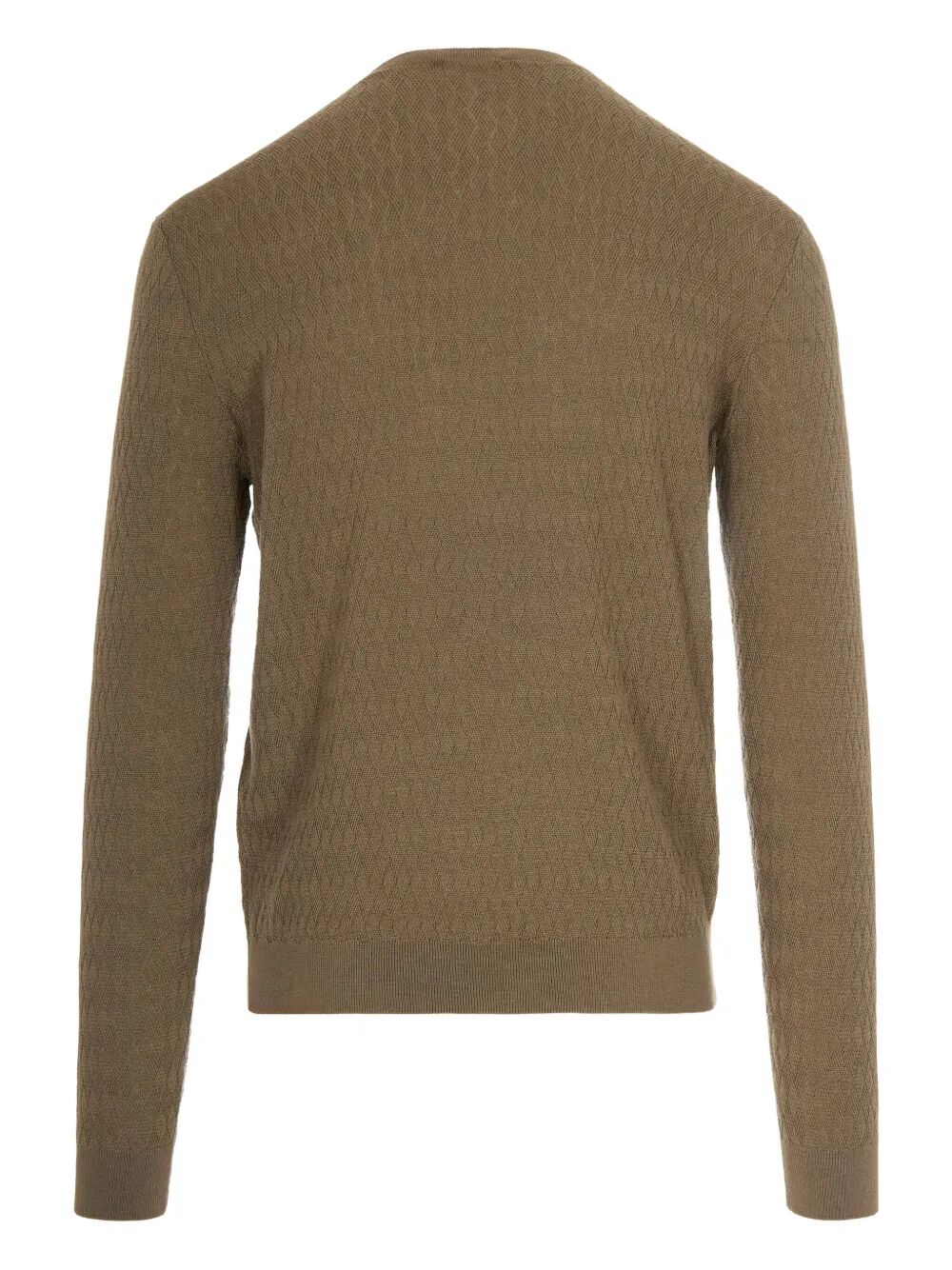 EMPORIO ARMANI Round Neck Sweater for Men - FW25 Collection